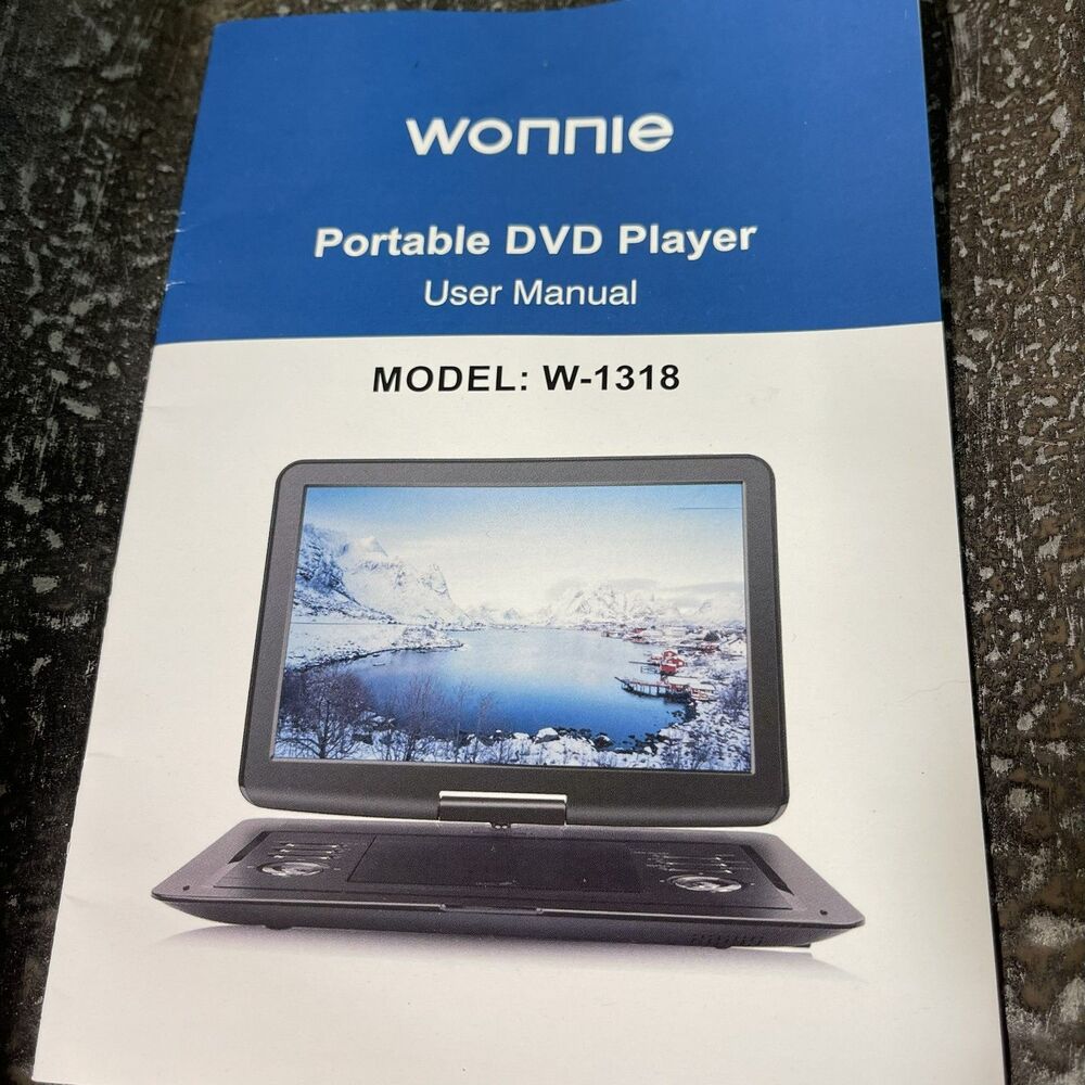 Remote Control For WONNIE W-1318BU W-US-1589B W-B150 Portable DVD Disc Player - Picture 4 of 6